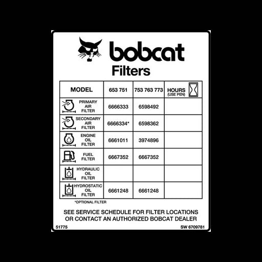 Filter Decal, 6709781