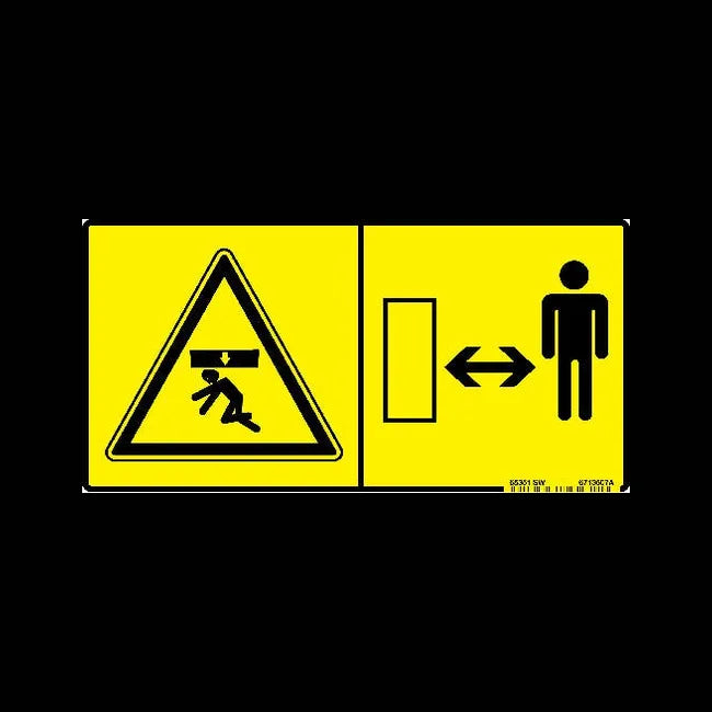 Stay Clear Decal, 6713507