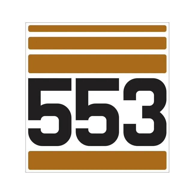 Bobcat 6714529 553 Model Decal For Loaders