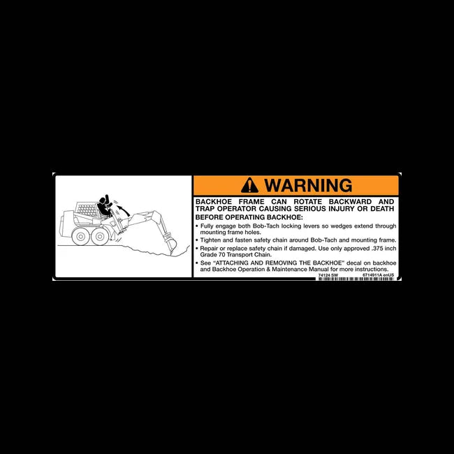 Warning Decal, 6714911