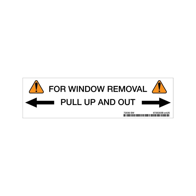 Bobcat 6726303 Rear Decal