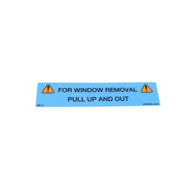 Bobcat 6726393 Decal For Skid Steer Loaders