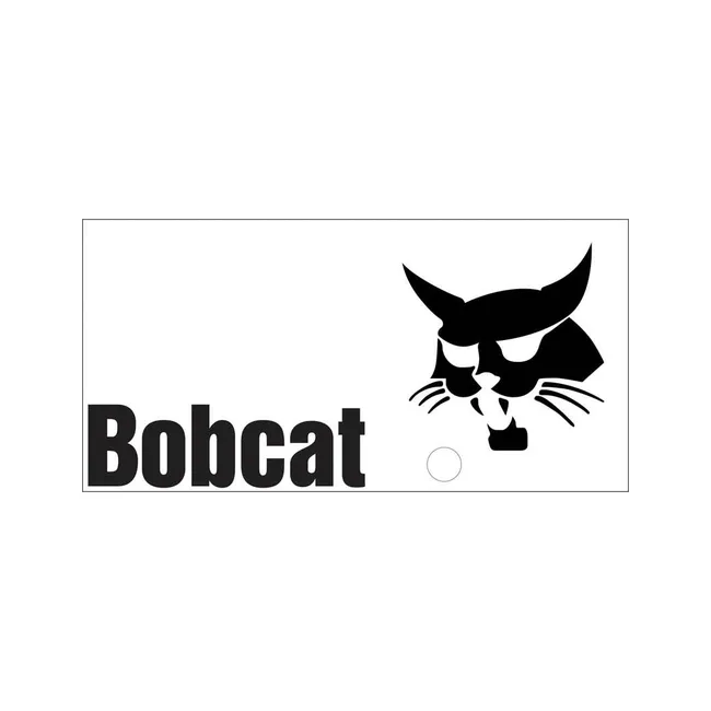Bobcat 6727308 10 x 20 Bobcat Logo Decal For Loaders