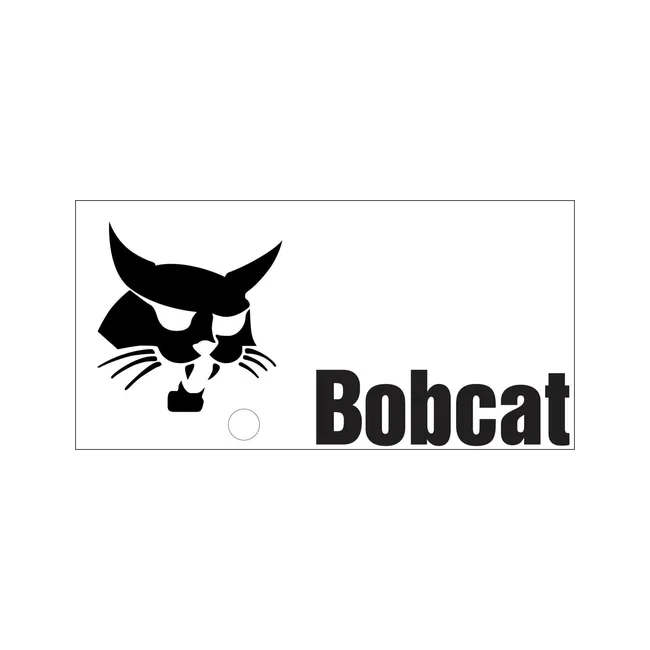 Bobcat 6727309 Bobcat Logo Decal 10 x 20