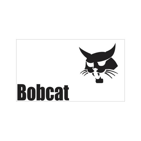 Bobcat 6729267 11.5 x 20 Vintage Left Side Bobcat Decal for Loaders