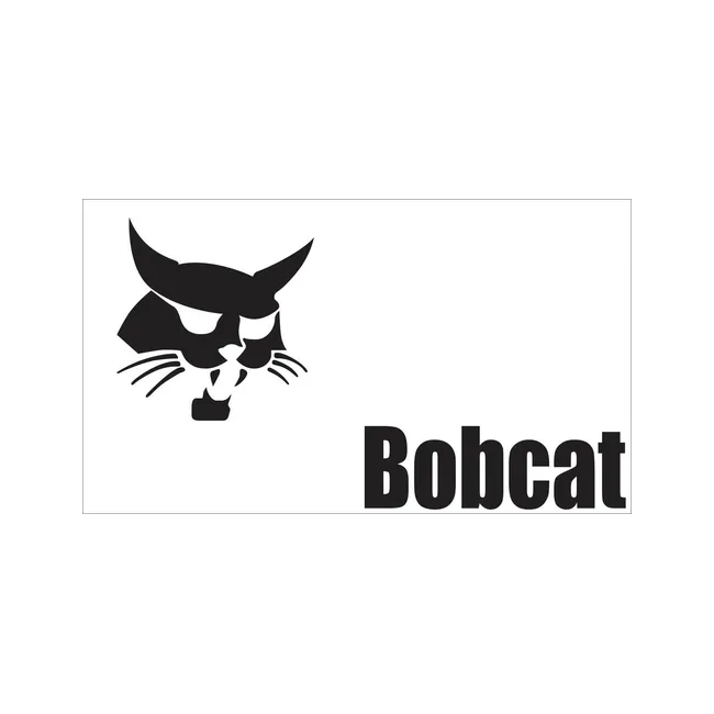 Bobcat 6729268 11.5 x 20 Vintage Right Side Bobcat Decal for Loaders