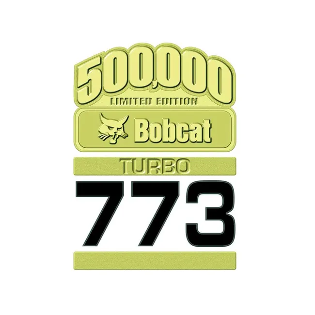 Bobcat 6729646 Limited Edition 500000 Model 773 Decal