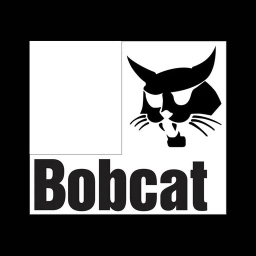 8.7 x 9.13 Bobcat Logo Decal for Loaders, 6730910