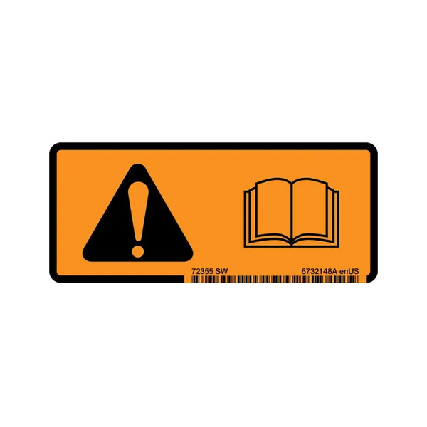 Bobcat 6732148 Operation Manual Decal