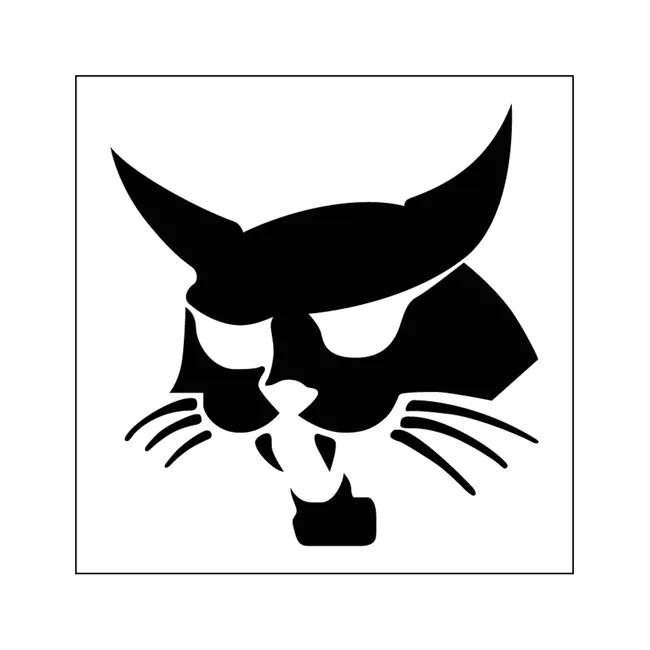 Bobcat 6732149 4.75 x 4.75 Bobcat Logo Left-Hand Decal