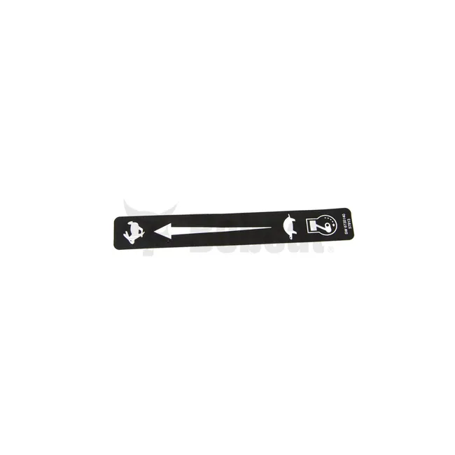 Bobcat 6735140 Throttle Decal
