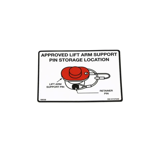 Bobcat 6737046 Decal For Mini Track Loaders