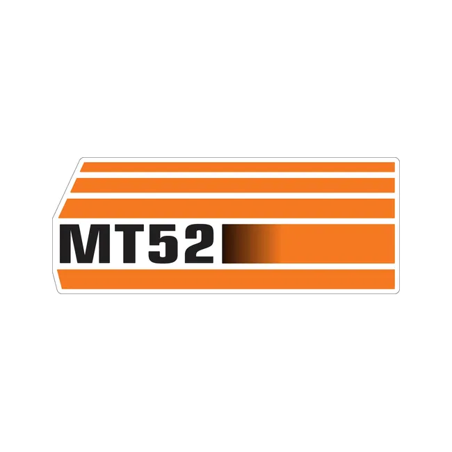 Bobcat 6737049 MT52 Model Decal For Mini Track Loaders