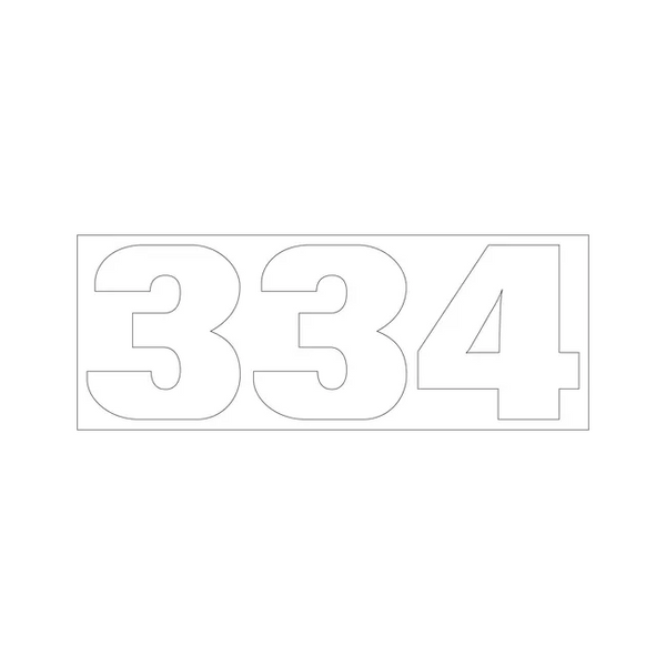 Bobcat 6806164 334 Excavator Decal