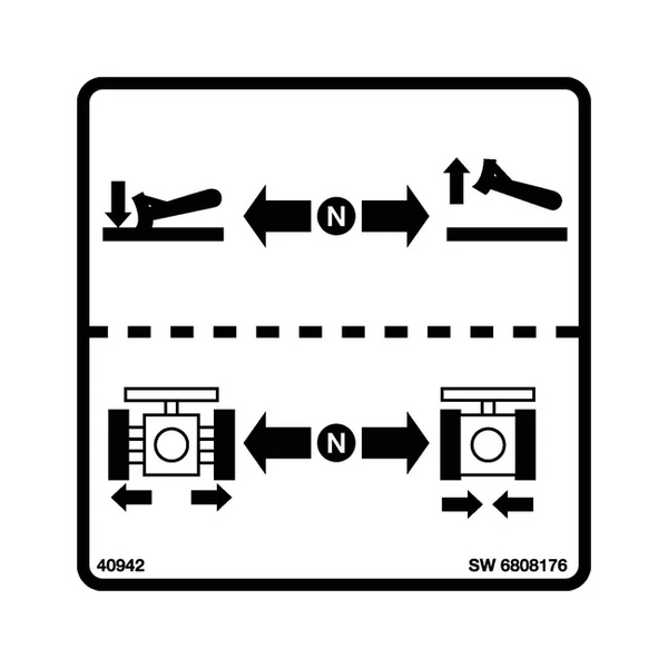 Bobcat 6808176 Blade Decal