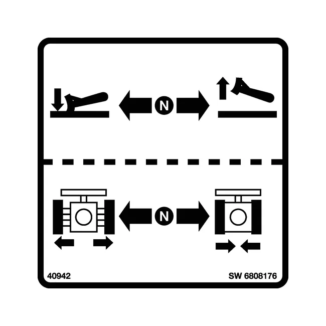 Bobcat 6808176 Blade Decal