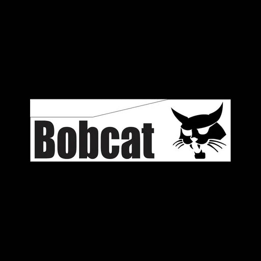 5.21 x 16.74 Bobcat Logo Decal for Bobcat Equipment, 6808546