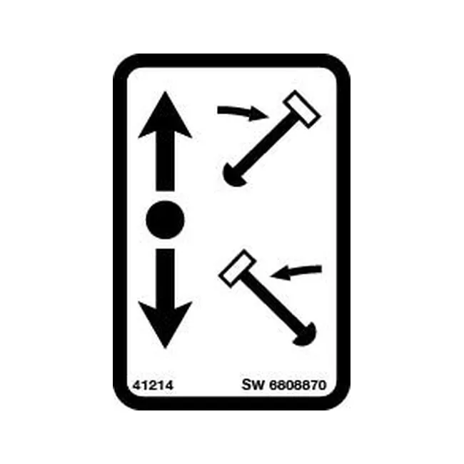 Bobcat 6808870 Swing Offset Decal