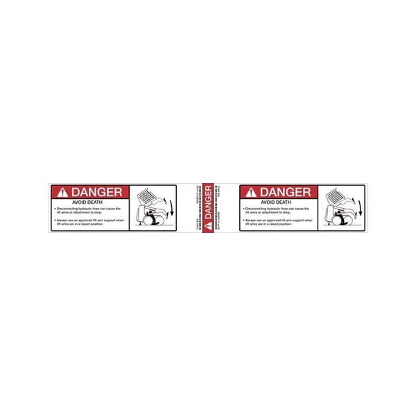 Bobcat 6809511 Danger Decal