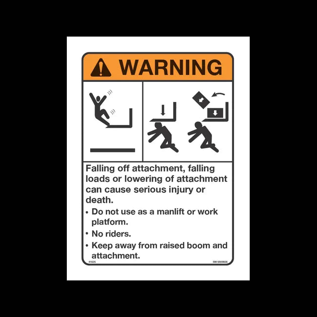 Warning Decal, 6809606