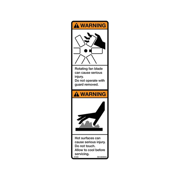 Bobcat 6809832 Warning Decal