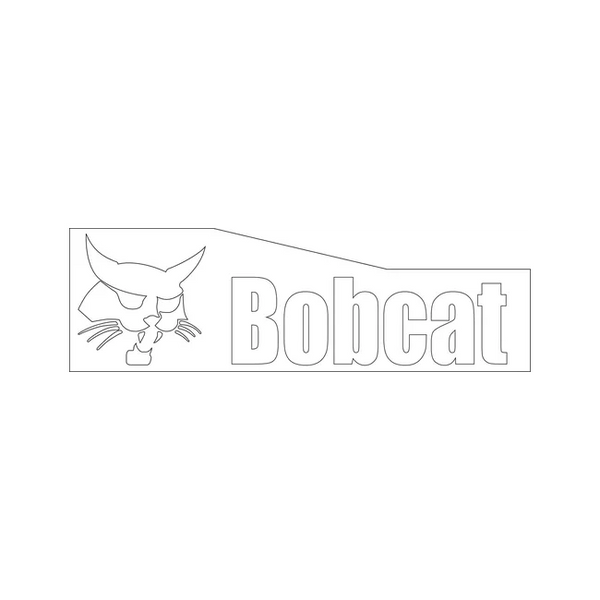 Bobcat 6811236 Bobcat Logo Decal