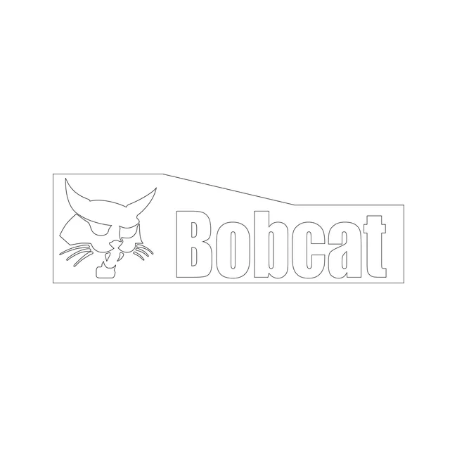 Bobcat 6811236 Bobcat Logo Decal