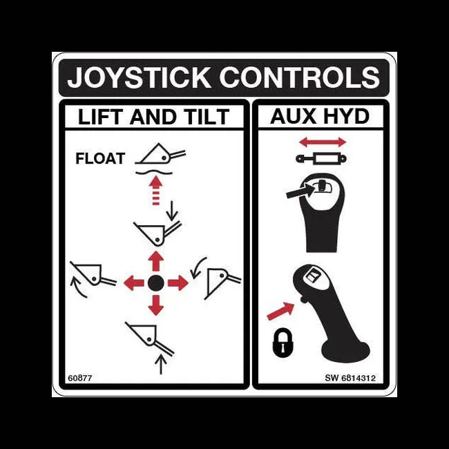 Joystick Control Decal, 6814312