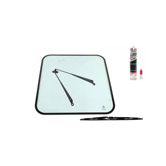 Bobcat 6816165 Fully Assembled Front Window With Wiper for Excavators