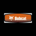 12.52 x 36.33 Bobcat Logo Rear Decal for Excavators, 6816986