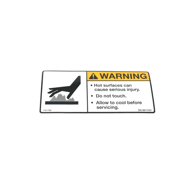 Bobcat 6817225 Warning Decal