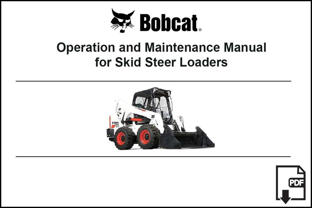 Bobcat 6900370PDF 751 Loader Operation and Maintenance Digital Manual