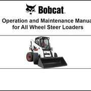Bobcat 6901755PDF A300 All Wheel Steer Loader Operation and Maintenance Digital Manual