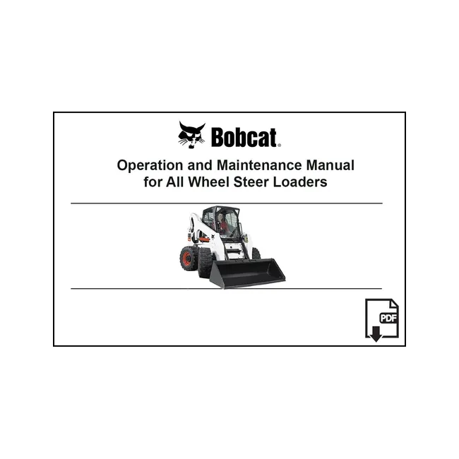 Bobcat 6901755PDF A300 All Wheel Steer Loader Operation and Maintenance Digital Manual