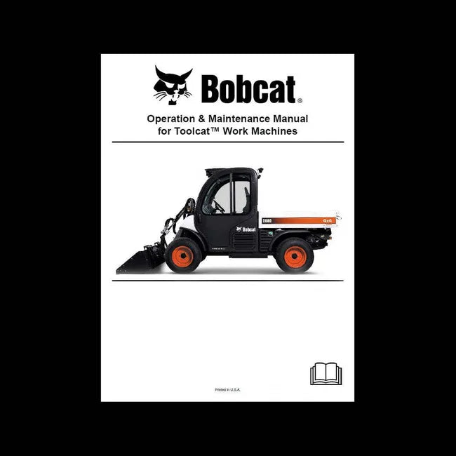 Toolcat Supplement Operation and Maintenance Manual Paper Copy, English