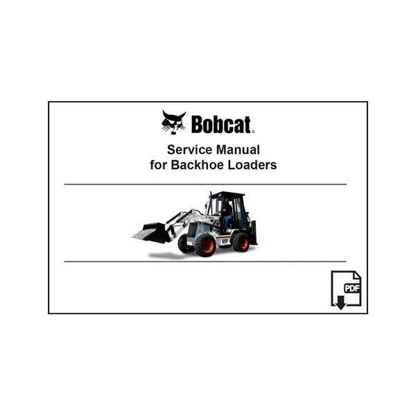 Bobcat 6903856PDF B250 Backhoe Loader Operation and Maintenance Digital Manual