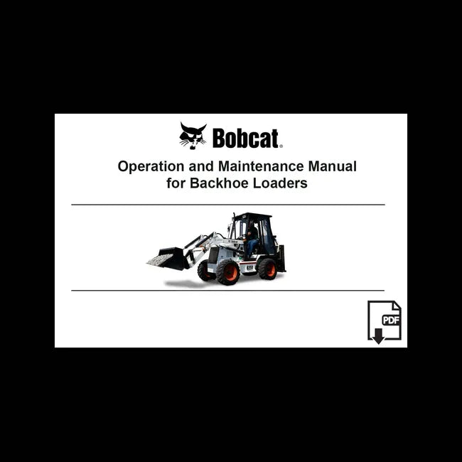 B250 Backhoe Loader Service Digital Manual, 6903864PDF