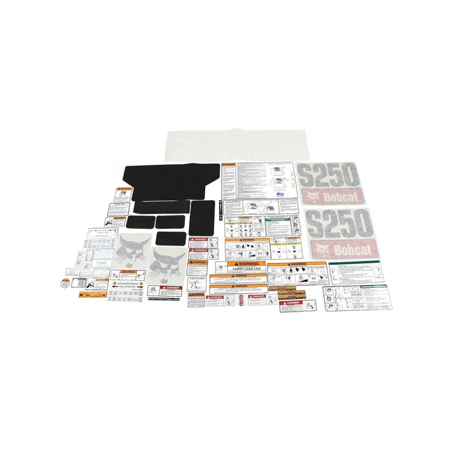 Bobcat 6904765 S250 Internal and External Decal Kit for Skid Steer Loaders
