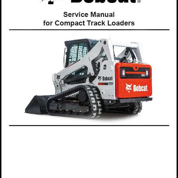 Bobcat 6986569 Loader Service Manual Paper Copy English