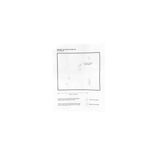 Bobcat 6986576 Template for Attachments
