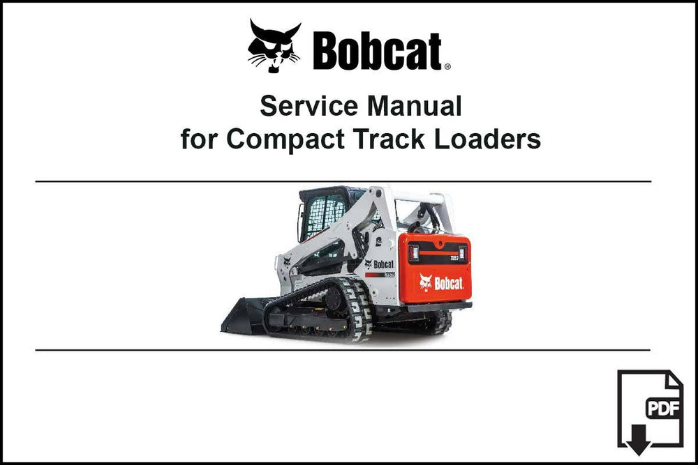 Bobcat 6987043PDF T190 Loader Service Digital Manual