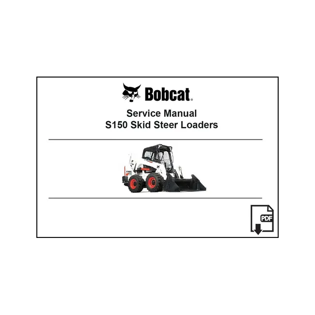 Bobcat 6987054PDF S150 S160 Loader Service Digital Manual