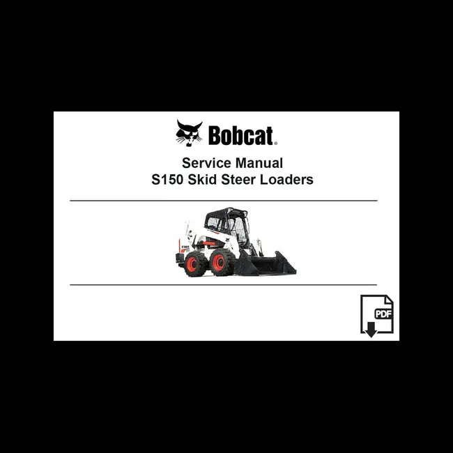 S150 S160 Loader Service Digital Manual, 6987054PDF