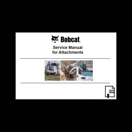 Forestry Cutter Attachment Service Digital Manual, 6987118ENUSPDF