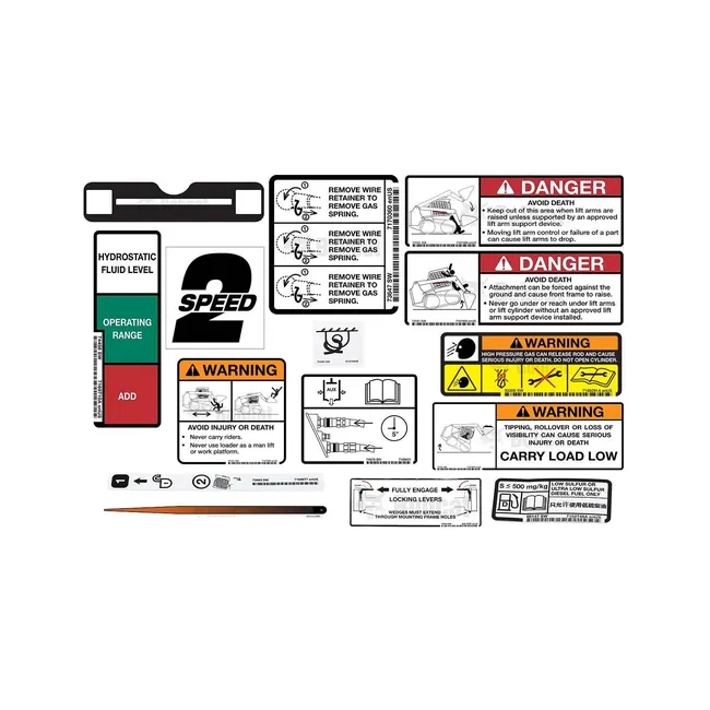 Bobcat 6990148 Internal and External Decal Kit