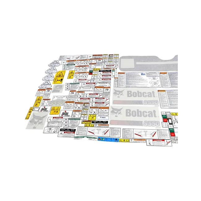 Bobcat 6990598 S550 Internal and External Decal Kit for Skid Steer Loaders