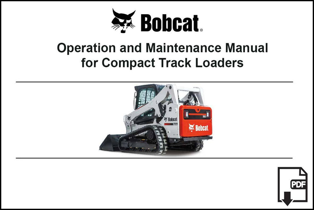 Bobcat 6990754ENUSPDF T650 Loader Operation and Maintenance Digital Manual