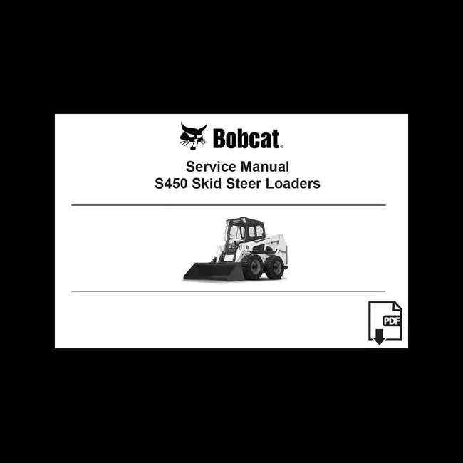 S450 Loader Service Digital Manual, 6990808ENUSPDF