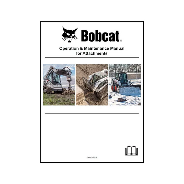 Bobcat 6990977ENUS Trencher Operation and Maintenance Manual