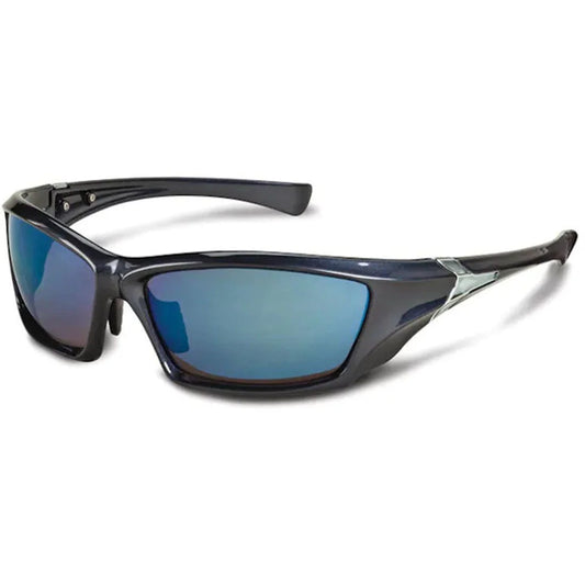 STIHL BLUE MIRROR GLASSES W/ BLUE FRAME